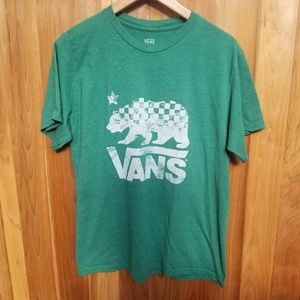 Vans Cali Bear logo youth XL tee